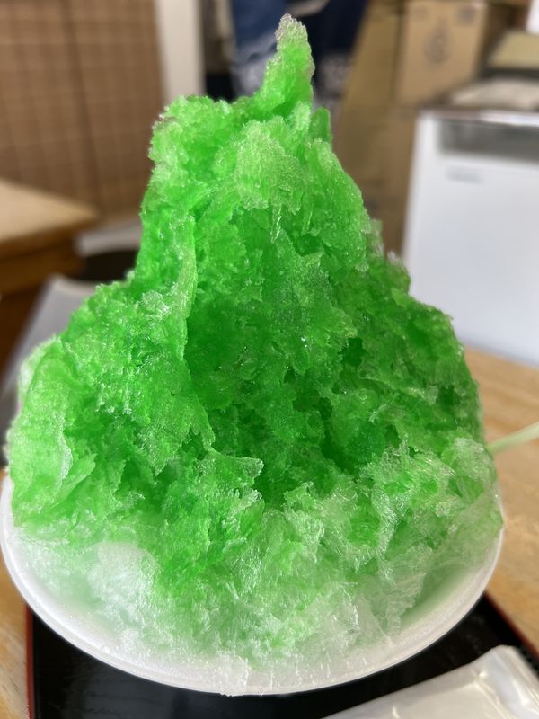 増田商店の氷メロン
