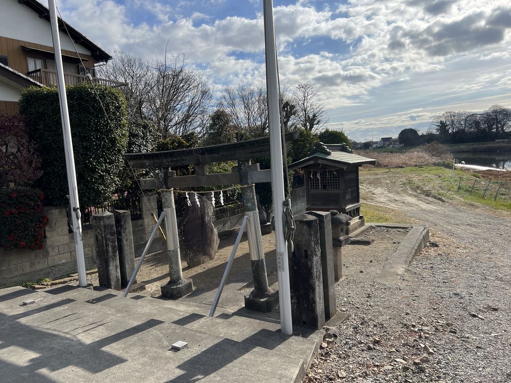 民部河岸跡｜古利根川