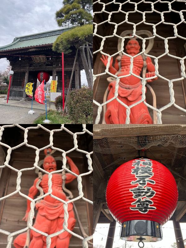 山門と仁王像|越谷市大聖寺